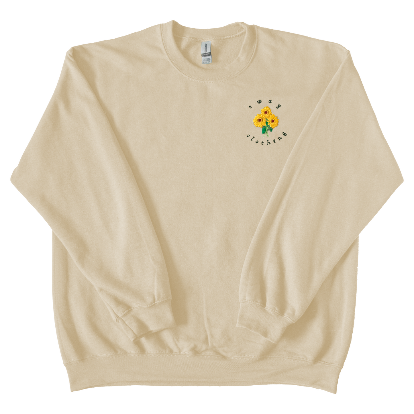 Sunflower (Embroidered)
